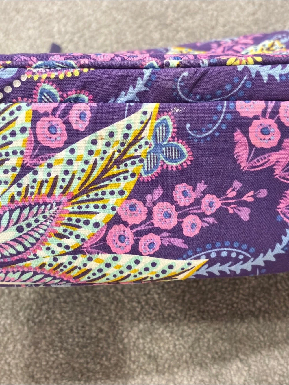 Vera Bradley Travel Cosmetic Bag